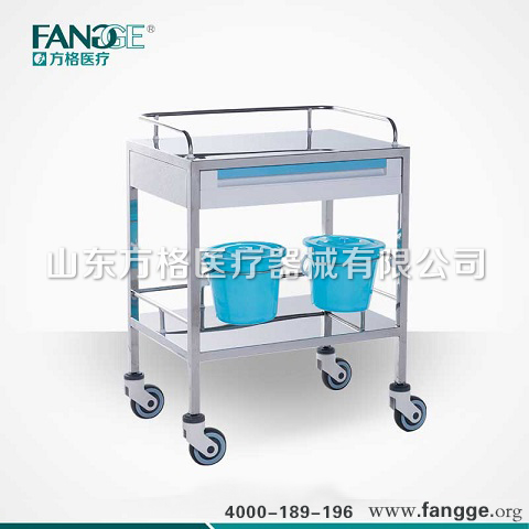 質感不銹鋼治療車,成就護士工作高效率